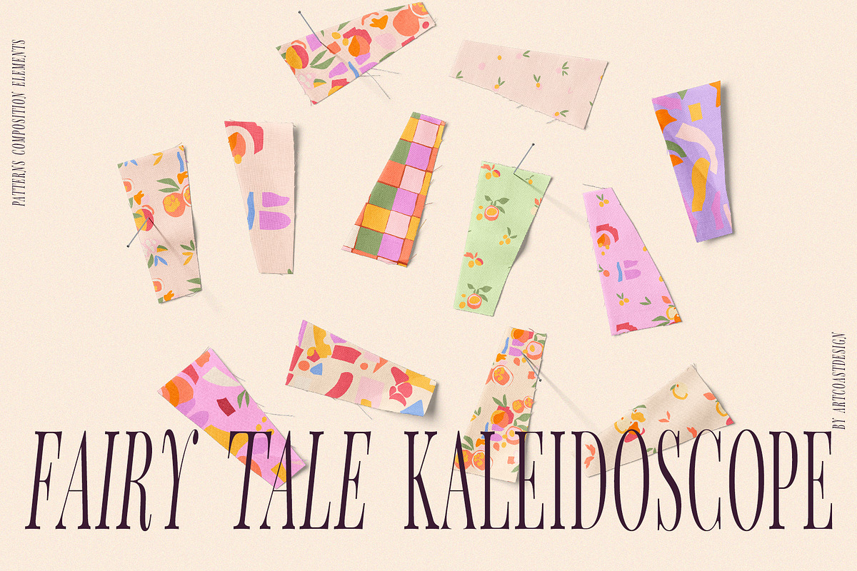 Fairy Tale Kaleidoscope Patterns, a Pattern Graphic by nadispasibenko (Photo 5 of 11)