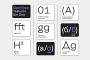 Em One Font Family, a Font by Type Forward (Thumbnail 6 of 8)