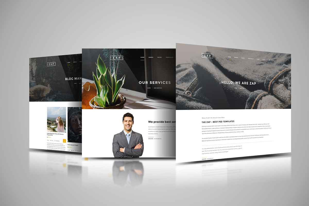 Web Themes Mock ups, a Device Mockup by RgraphicsDesign (Photo 2 of 5)