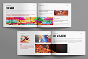 Art Exhibition Template landscape, a Brochure Template by E-Type (Thumbnail 3 of 8)