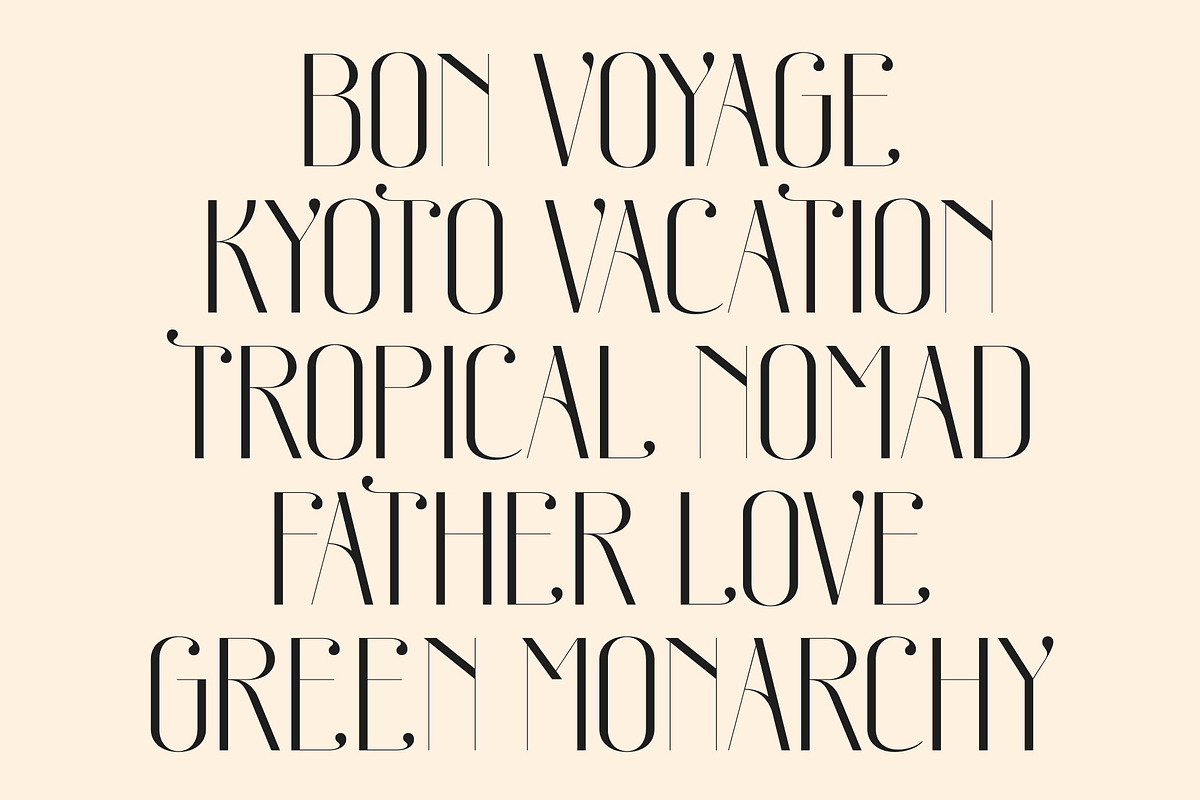 CS Catrine – Modern Sans Serif Font, a Sans Serif Font by Craft Supply Co. (Photo 4 of 8)