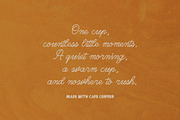 Cafe Corner Retro Display Font Duo, a Handwritten Font by Littlehand (Thumbnail 5 of 9)