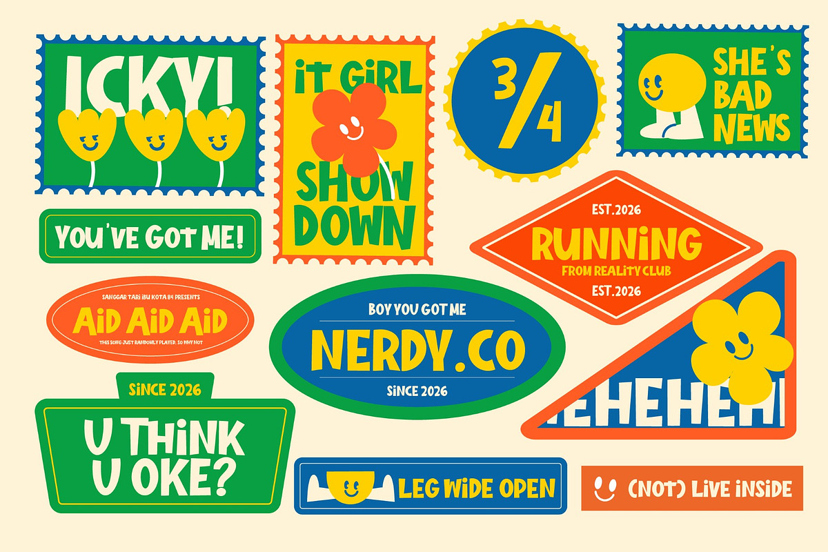 Dopilys, a Sans Serif Font by graphicook (Photo 8 of 10)