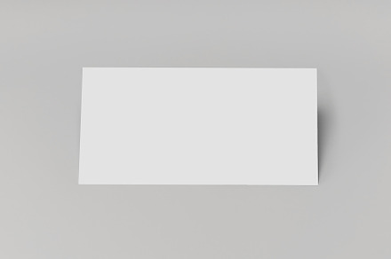 Modern envelope mockup template on gray background, a Business Photo by Asya Nurullina