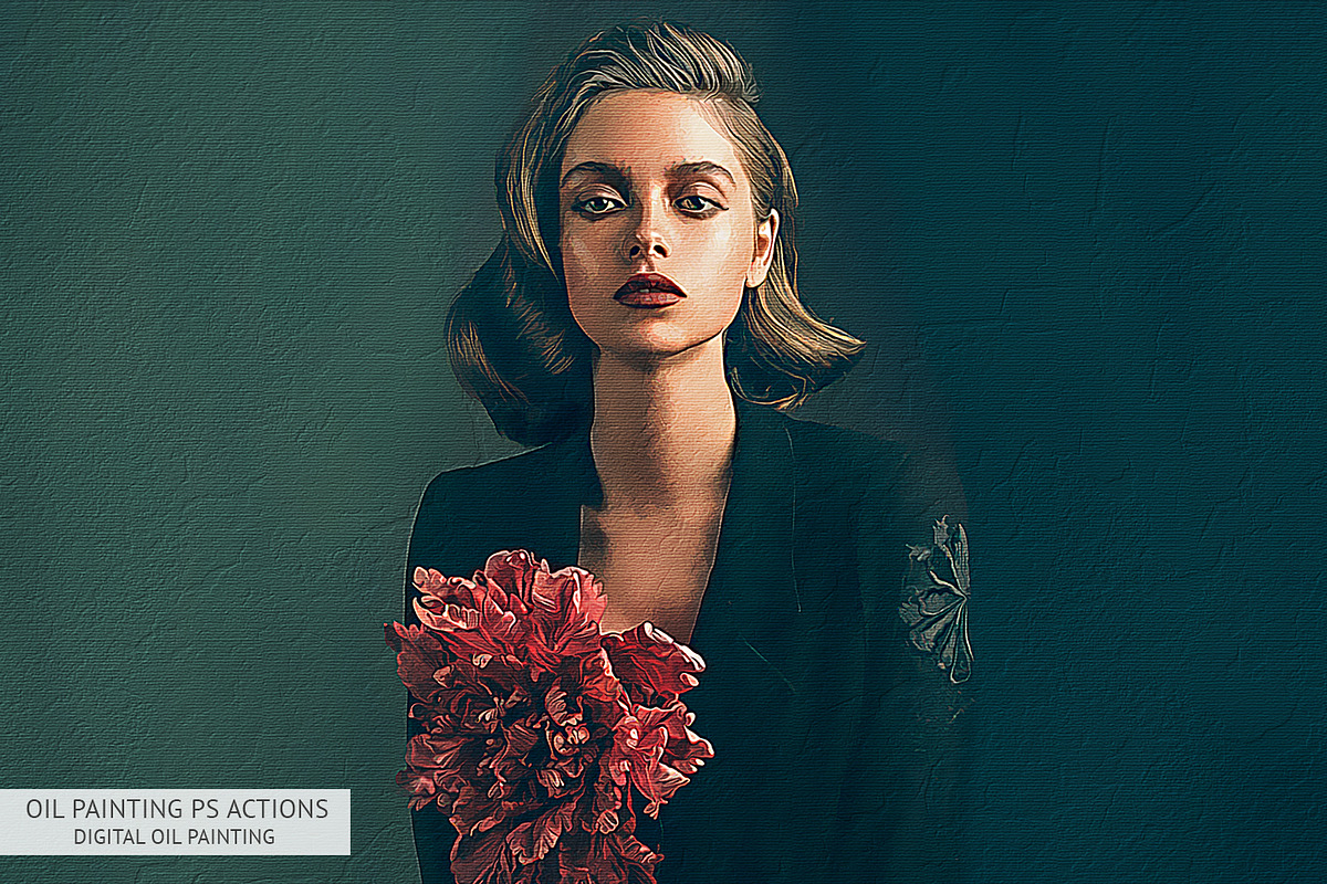Oil Painting Photoshop Actions, a Plug-in Add-On by FixThePhoto (Photo 12 of 27)