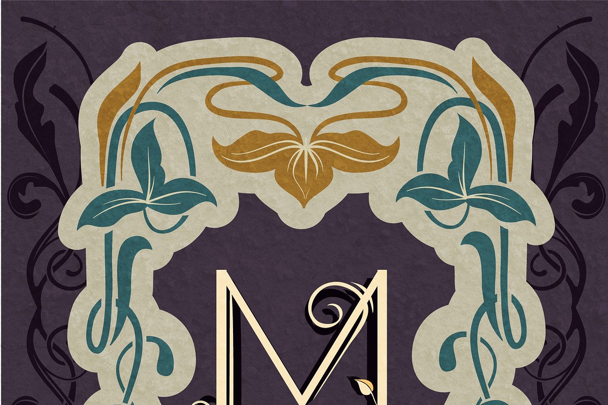 Art Nouveau Collection, a Decorative Illustration by TatianaCociorva (Photo 2 of 6)