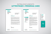 Professional Resume / CV Template, a Resume Template by UNIK (Thumbnail 5 of 5)