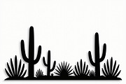 Wild Desert Cactus Scene Set, an Illustration by hafijul (Thumbnail 10 of 15)