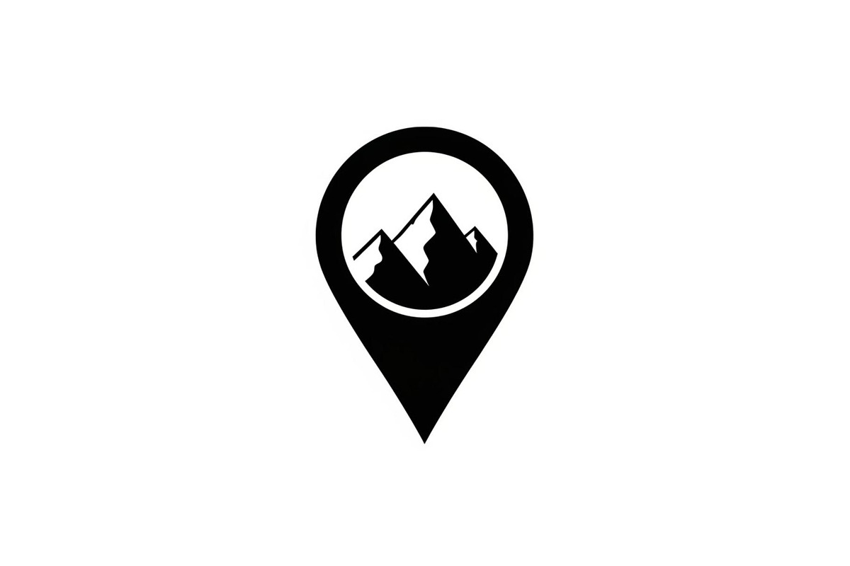 Mountain Location Pin Icon Set, a Graphic by hafijul (Photo 10 of 11)
