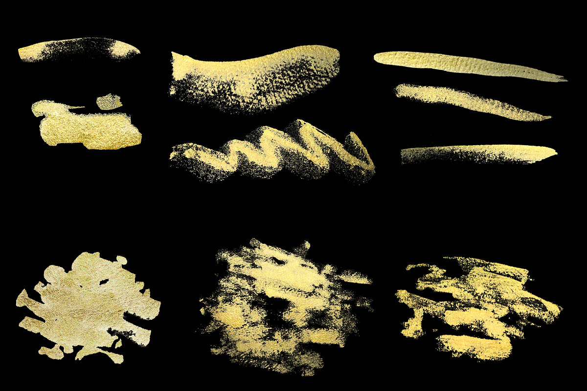 Golden textures, washes & splashes, a Texture Graphic by marie dricot (Photo 5 of 12)