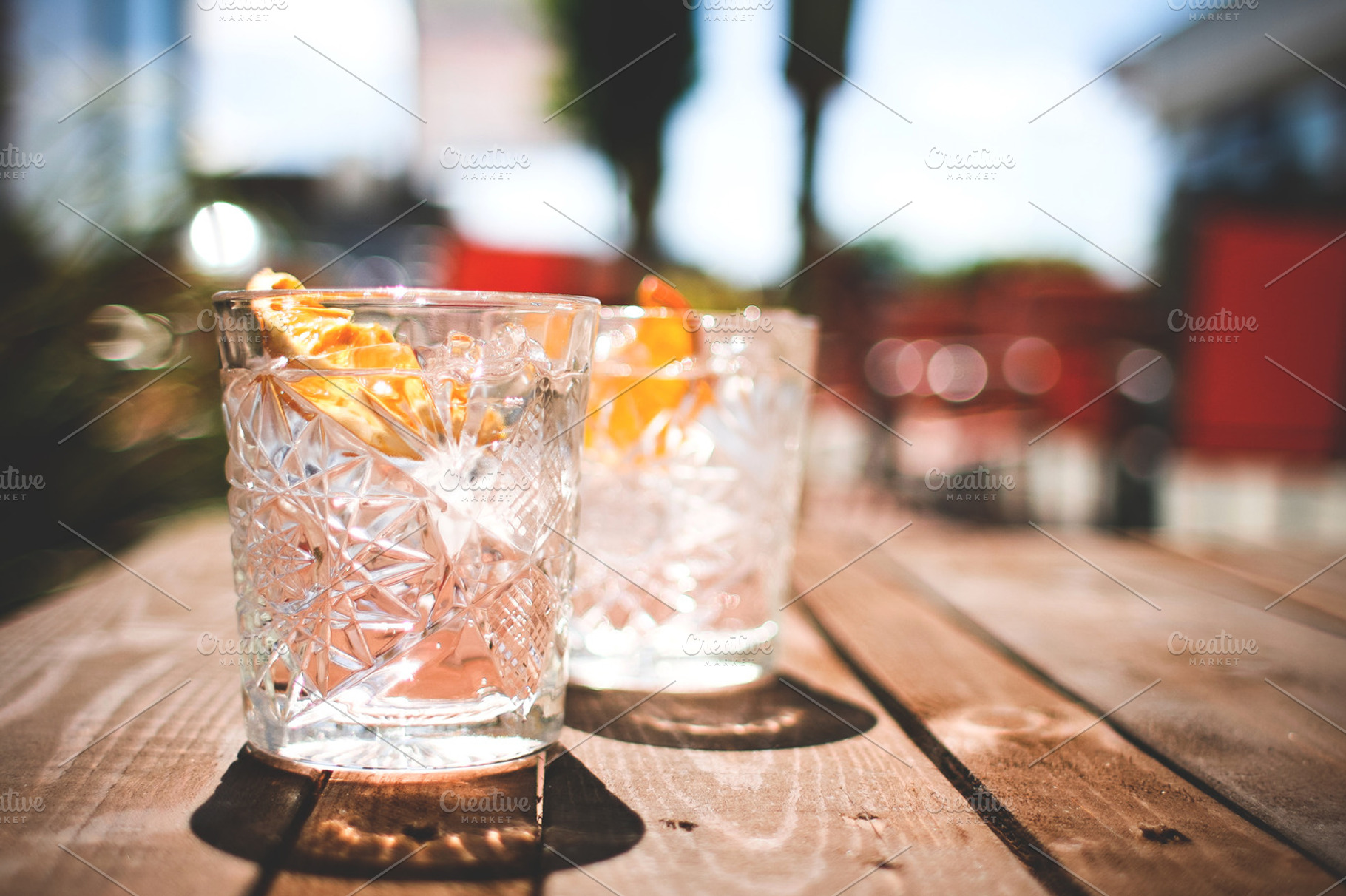 Two Drinks On The Table