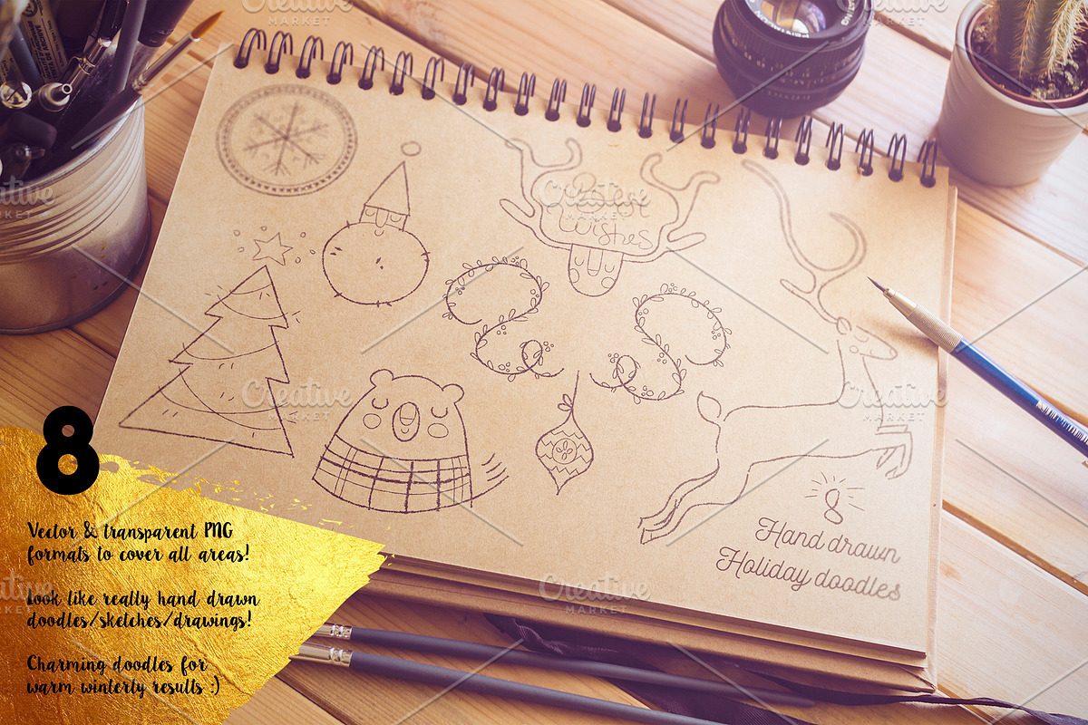 Early christmas Pack (30+ elements!), a Graphic by Cienpies Design (Photo 6 of 7)