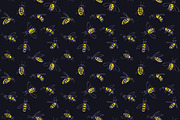 Hand drawn bees, an Animal Illustration by Nenilkime (Thumbnail 5 of 5)
