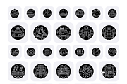 Landscape Icon Set, a Duotone Icon by Brickclay (Thumbnail 8 of 9)