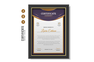 176. Modern Certificate Template