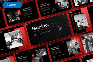 Maniac – Business Keynote Template