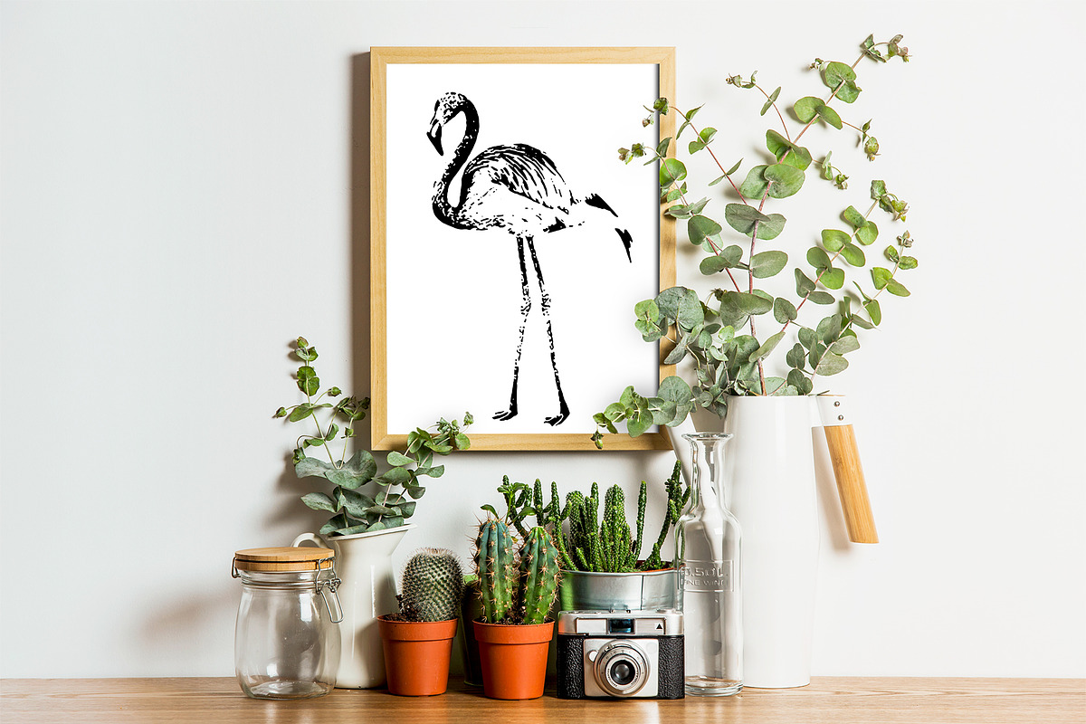 Birds set vector. Silhouette images, an Animal Illustration by AnastasiyaOleynik (Photo 3 of 8)