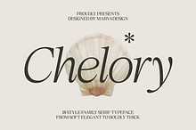 Chelory - Family Serif