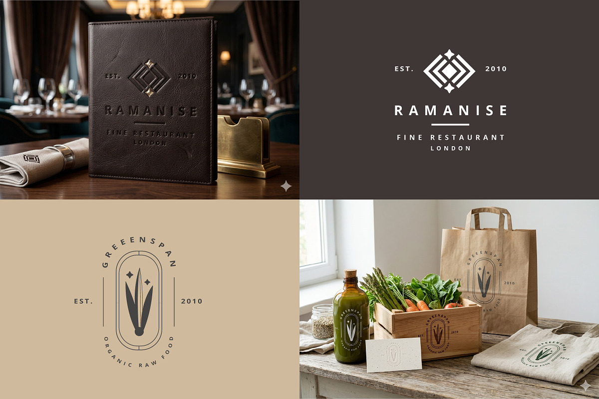 20 Minimalist Branding Logo Kit, a Branding & Logo Template by Design_Planet (Photo 10 of 14)