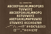 Remingle – Rough Vintage Typeface, a Sans Serif Font by Arendxstudio (Thumbnail 8 of 8)