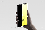 Galaxy S26 Ultra Mockup, an Android Mockup by Toasin Studio (Thumbnail 2 of 5)