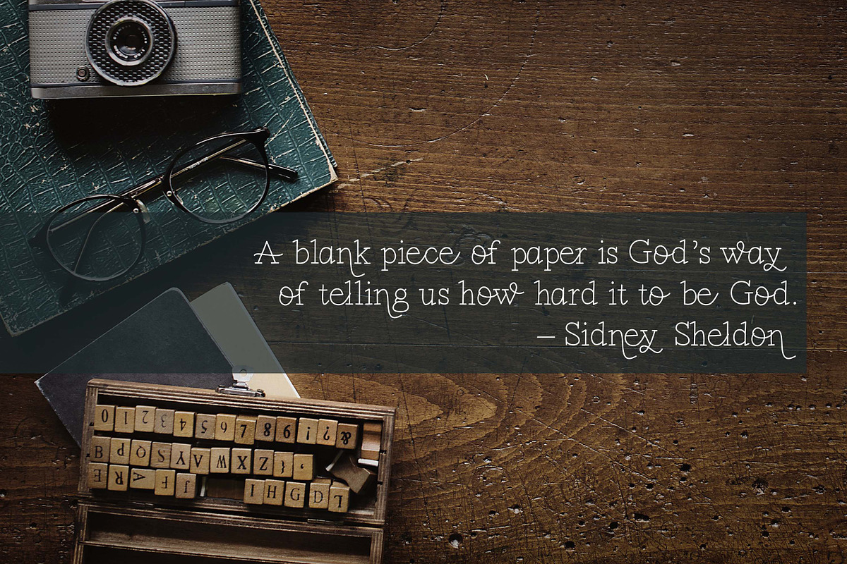 Cartwright | A fun typewriter font, a Serif Font by Sunkissed Minimalist (Photo 3 of 3)