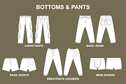 Vector Clothing Mockups Bundle, an Apparel Mockup by Infinity Mockups (Thumbnail 5 of 11)