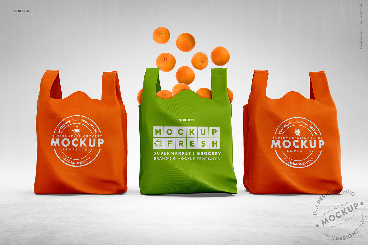 Non Woven Shopping Bag Mockup, a Product Mockup by INCDesign (Photo 5 of 10)