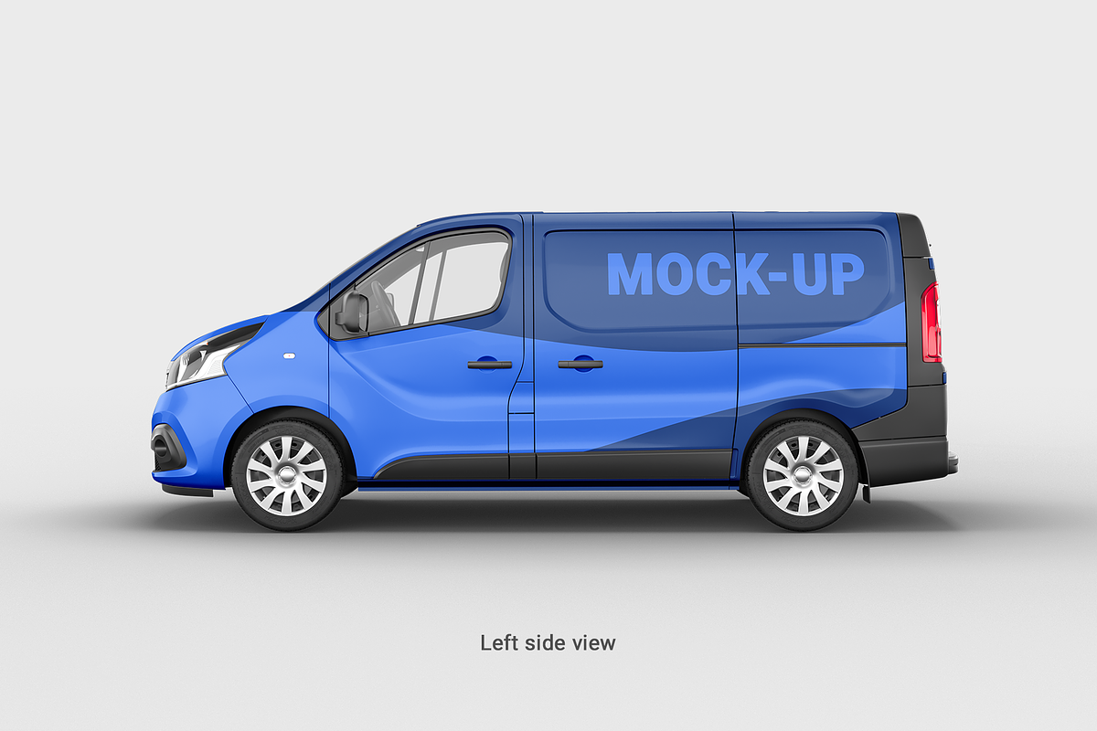 Van Mockup 3, an Advertising Mockup by Mockupix (Photo 7 of 9)