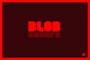 BLOB | Round + Square | 2 Fonts, a Sans Serif Font by Superfried Font Shop (Thumbnail 6 of 10)