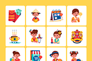 Animated Chinese New Year Icons, a Duotone Icon by Prosymbols (Thumbnail 6 of 9)