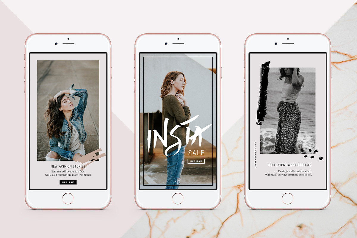 ANIMATED Modern Instagram Stories, a Social Media Template by SilverStag Type Foundry (Photo 8 of 19)