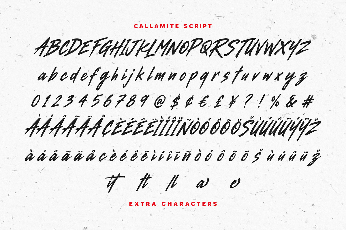 Callamite Combo Dynamic Duo Typeface, a Sans Serif Font by Maulana Creative (Photo 7 of 8)