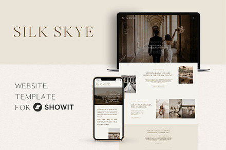 Aesthetic Showit Website Template