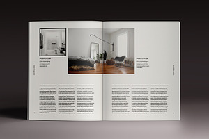 Moore Magazine Indesign Template