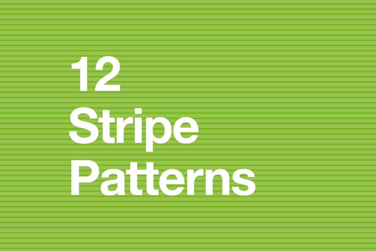 12 Stripe Patterns
