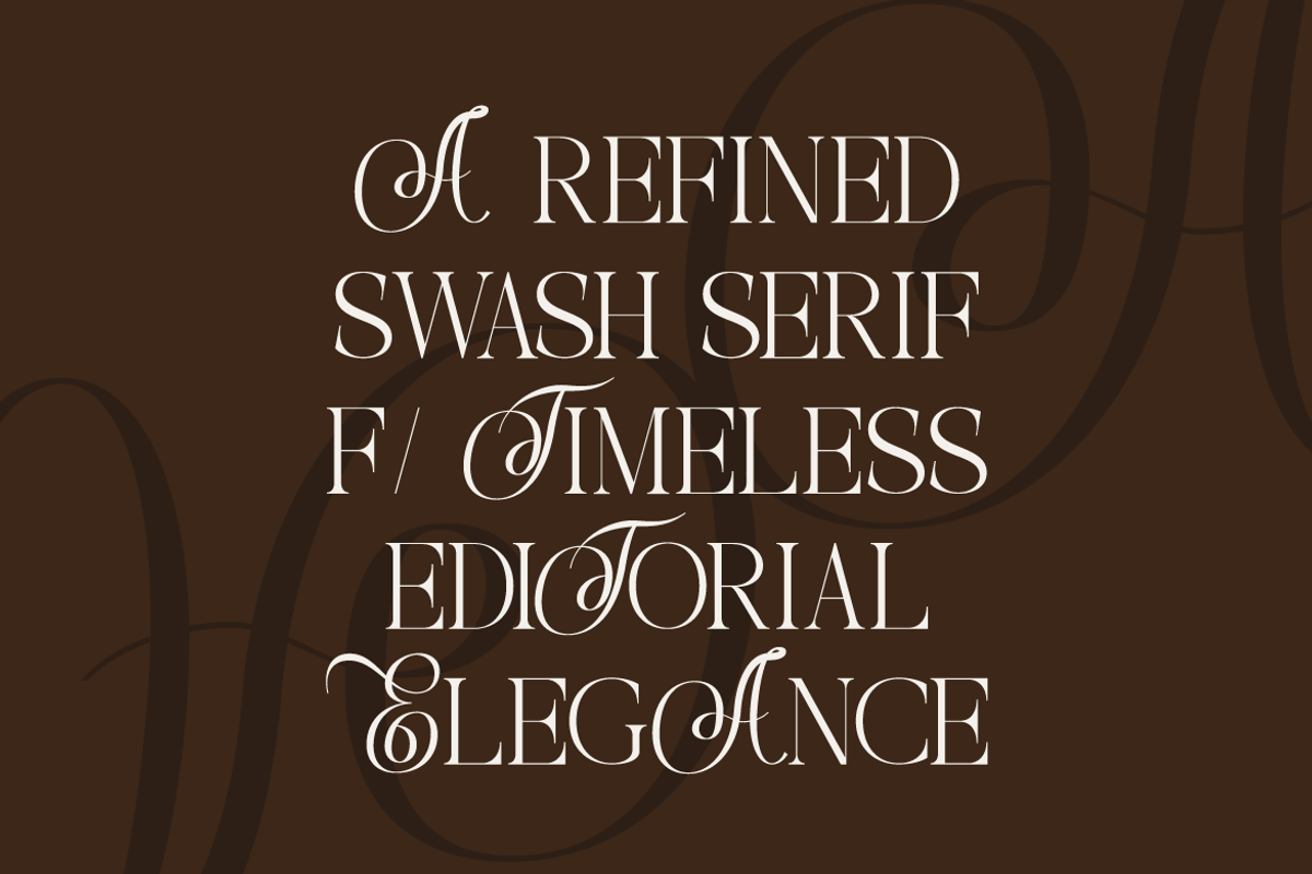 Selora Elegant Swash Serif Font, a Serif Font by Rasio Studio (Photo 4 of 9)