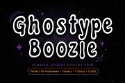 Ghostype Boozle, a Script Font by Wow Magic (Thumbnail 1 of 4)