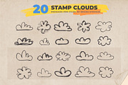 Scribble Stamps Doodle Bundle 2000+, an Object Graphic by DesignToonsy (Thumbnail 9 of 28)