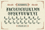 Jamesoon Victorian Typeface, a Serif Font by alit design (Thumbnail 15 of 17)