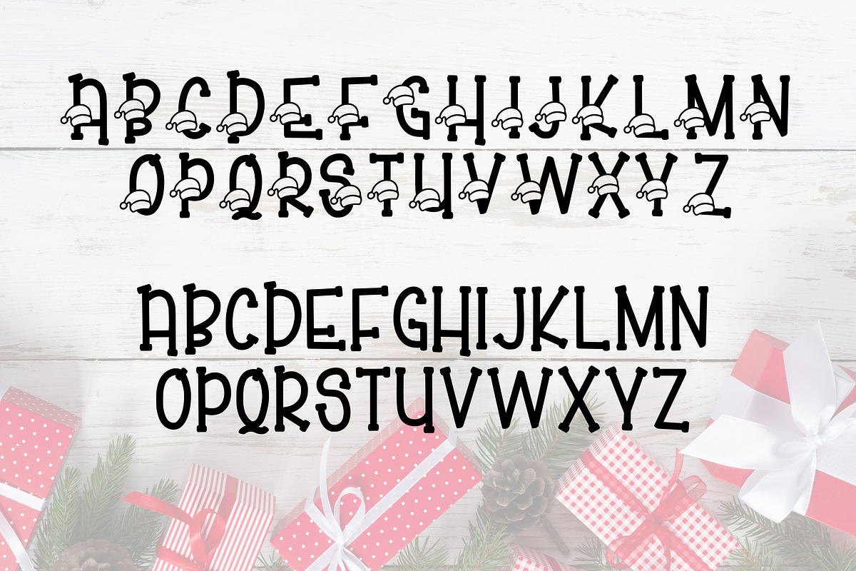 Secret Santa, a Font by Kitaleigh (Photo 2 of 3)