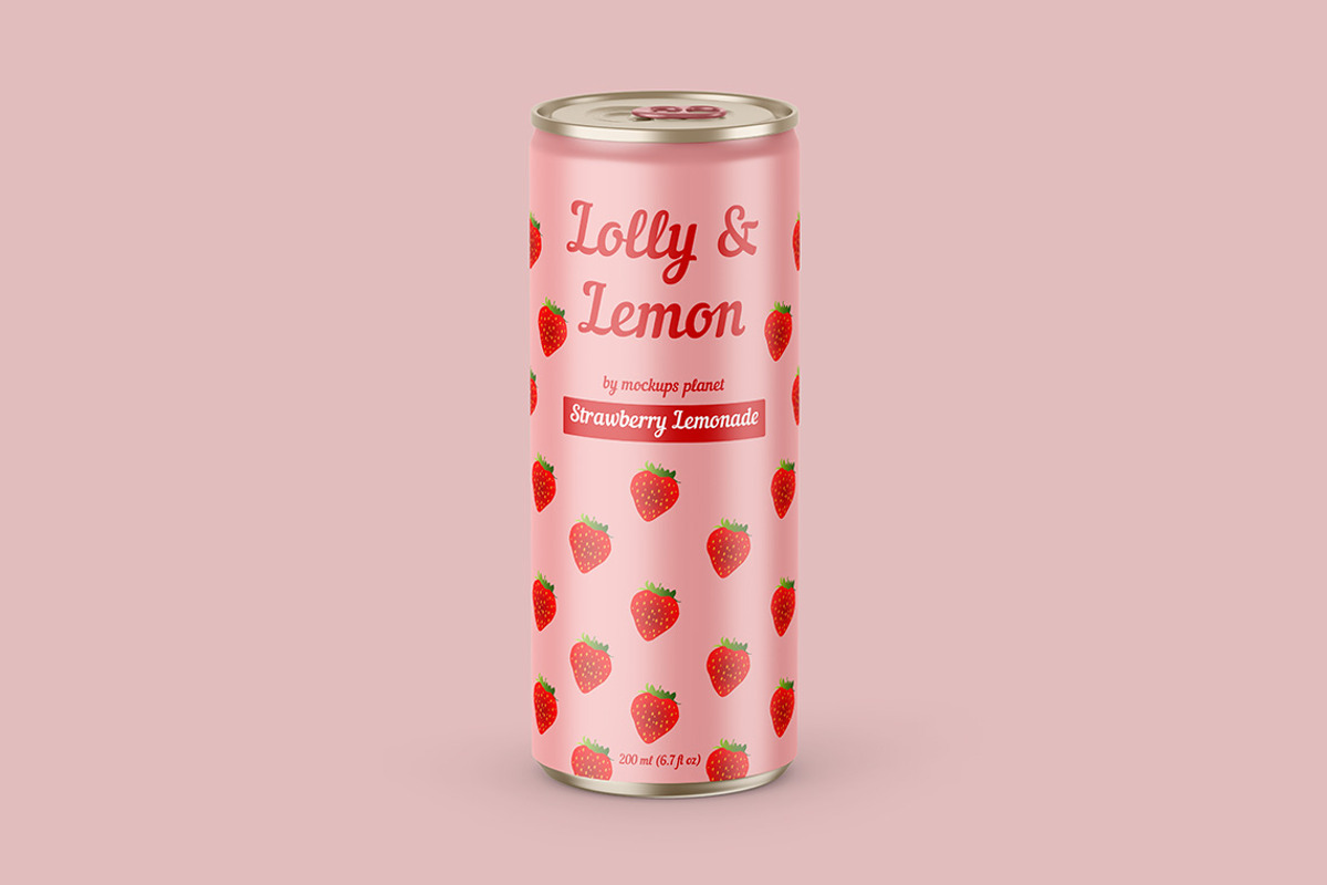 Soda Can Mockups, a Product Mockup by Mockups Planet (Photo 2 of 5)