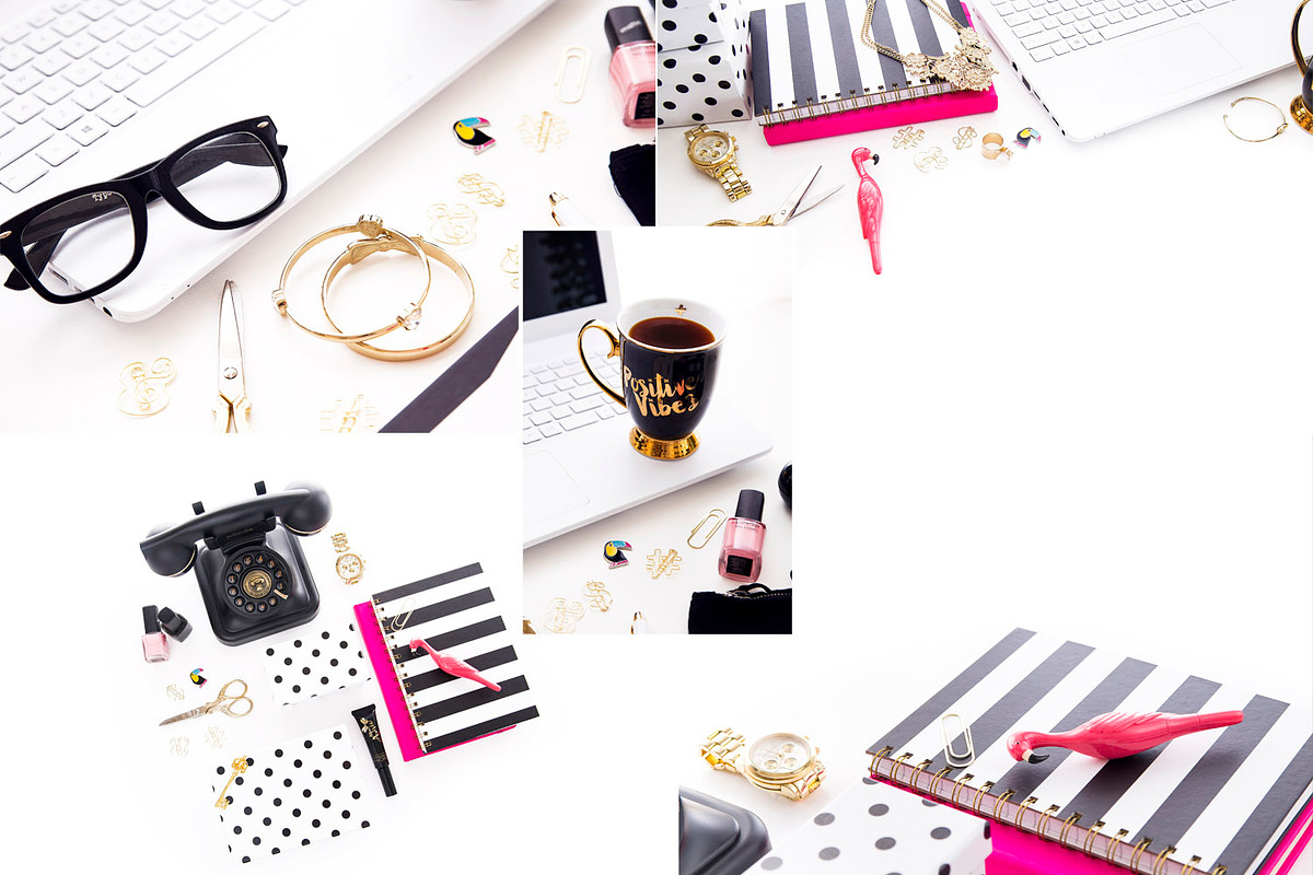 Bright Colorful Styled Desktops, a Business Photo by OhTilly (Photo 2 of 3)
