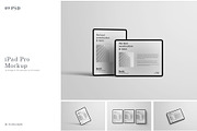 iPad Pro Mockup, an iPad Mockup by scribrostudio (Thumbnail 1 of 10)