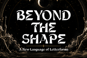 Luna Muse Gothic Decorative Typeface, a Blackletter Font by mesuka (Thumbnail 4 of 7)