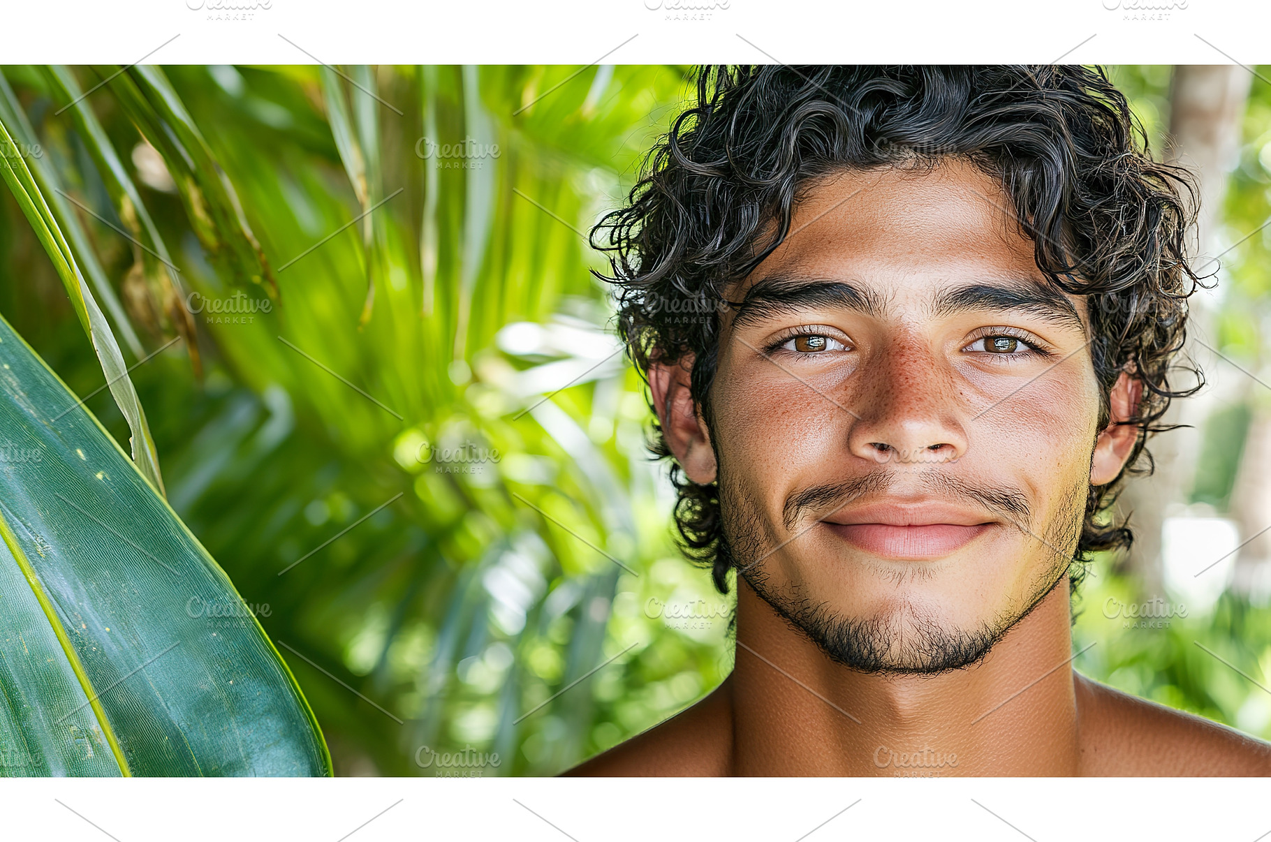 Young Hispanic male smiling in, a Person Photo by Lermont51