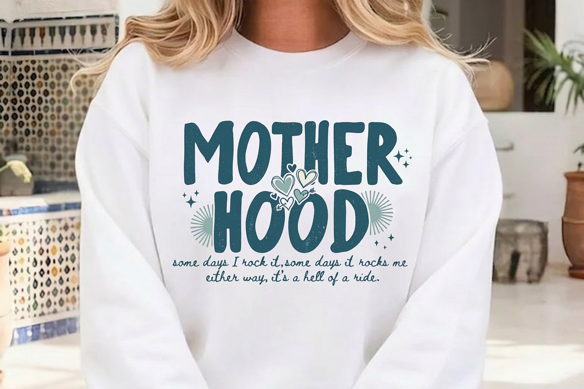 Motherhood PNG, Trendy Mom Life PNG,, a Graphic by Vector Portal (Photo 2 of 9)