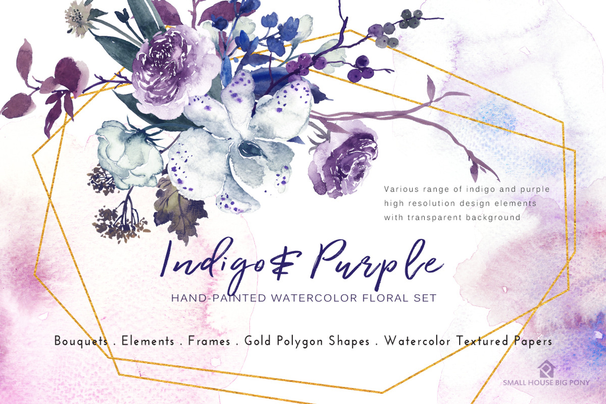 INDIGO & PURPLE, a Graphic by SmallHouseBigPony (Photo 3 of 13)