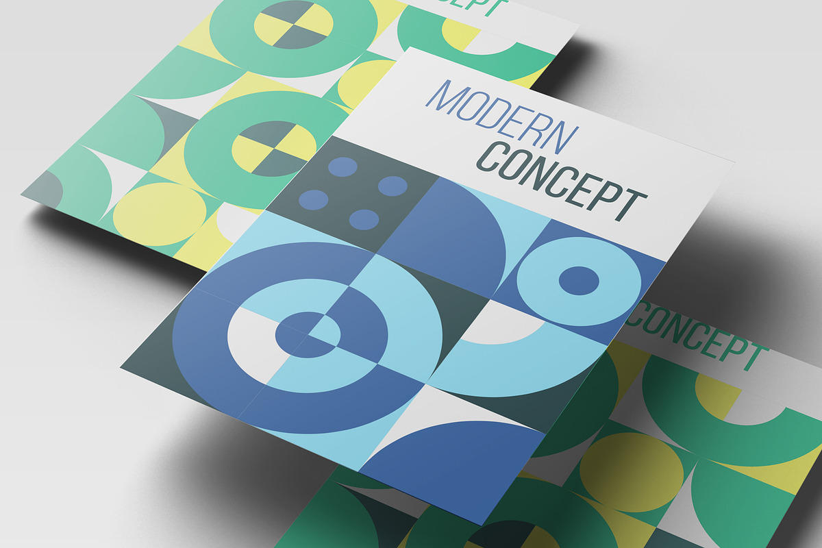 40 Geometric Cover for Print Design, a Brochure Template by binangkit (Photo 12 of 12)