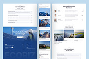 Solar & Renewable Energy Website UI, an UI Kit Template by peterdraw (Thumbnail 5 of 7)